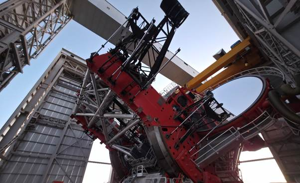 미터랩, 세계 최대의 쌍안구조 망원경 LBT 정렬을 위한 초정밀 절대 거리 측정